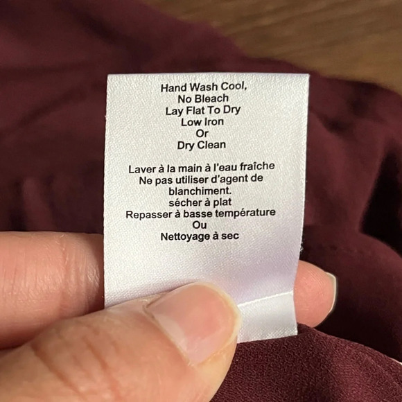 🔥4/$20 Sunday Best Zelda Mini Skirt in Burgundy - Picture 9 of 9